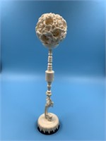 Beautiful Chinese puzzle ball at least 7 layers co