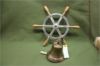 Ship Wheel & Ship Bell