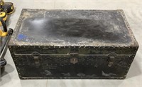 Metal trunk31 x17 x 13.25