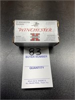 Winchester Super-X 22 Magnum Ammo
