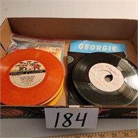 Lot of 45 Records and Kids Records
