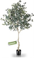 $160 Artificial Eucalyptus Tree 6Ft