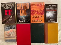 Lot of 8 Hardback Fiction Books