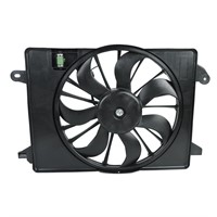 $77  12V AC Condenser Cooling Radiator Fan Assembl