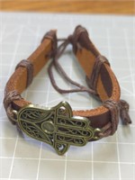 Leather bracelet