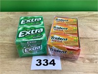 Extra Spearmint & Trident Mega lot of 19 packs