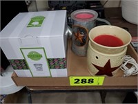 3 X'S BID SCENTSY CANDLE BURNERS