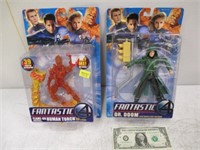 Toy Biz Fantastic Four Human Torch & Dr. Doom