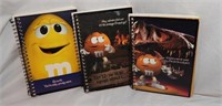 3 M&M Personal Notebooks