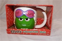 Green M&M EYE CANDY Collectors Mug