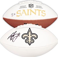 Drew Brees Autographed  football
