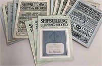 Shipbuilding and Shipping Record Magazines 1916-18