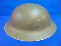W W I I  Soldiers Steal Helmet Stamped 1942