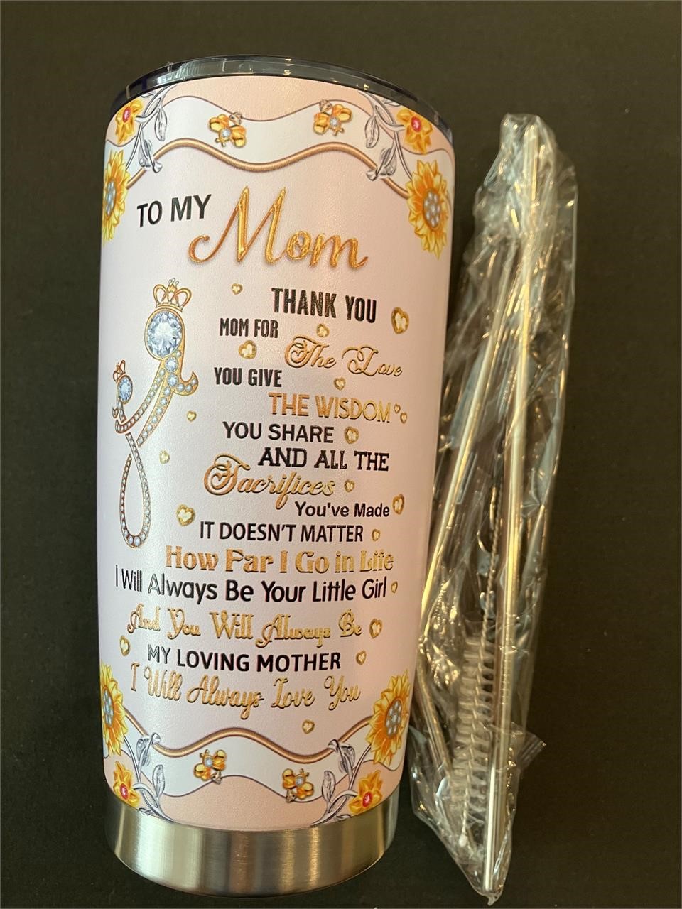 Mom 20 oz tumbler