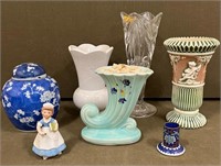 Collection of Decorative Vases