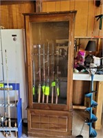 Wooden Gun Cabinet