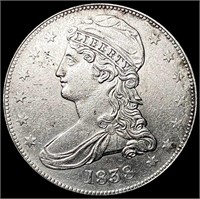 1838 Capped Bust Half Dollar CLOSELY UNCIRCULATED