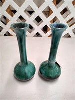 2 Blue Mountain Collection Vases