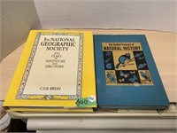 2 Books - National Geographical Society & Golden