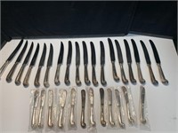 Georgian House Plated Silver Knives