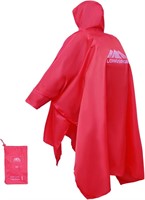 Waterproof Lightweight Reusable Rain Poncho