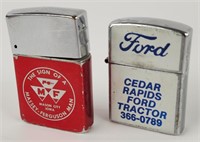 Vintage Massey Ferguson and Ford Tractor