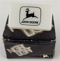 Vintage John Deere Nightlight in original box.