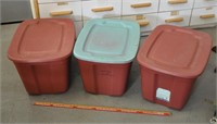 3 matching storage totes, see pics