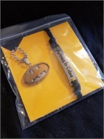 Partners in crime bracelet with Batman necklace