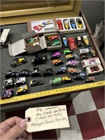 37pc collection toy classic cars trucks
