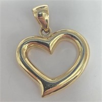 $980 14K  2.16G Heart  Pendant