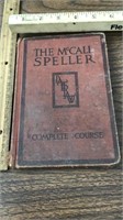 1928 the McCall Speller school book