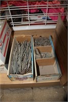Estate- 2 Boxes Of Nails & Spikes