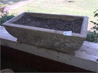 Concrete Planter (29" W x 14")