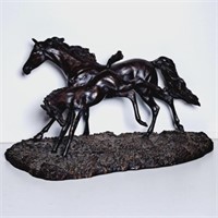 Sculpture, Foaling Time by Landford Monroe