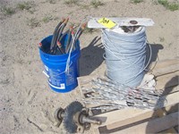 Cable, Hydraulic hoses, Pilar/sprocket