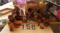 Large Box of Halloween Decorations