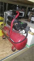 Portable air compressor used