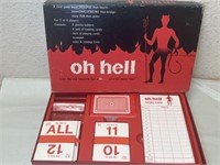 Scarce Vintage 1973 OH HELL Card Game 
7x15