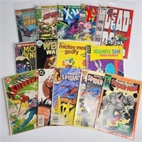 ASSORTED LOT OF VINTAGE & MODERN COMIC BOOKS