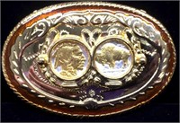 Aurista Buffalo Nickel Belt Buckle