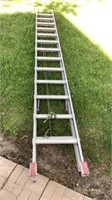 24’ Aluminum extension ladder