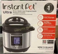 Instant Pot 10n1 Programmable Pressure Cooker 3Qt