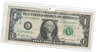 2017 *(Star) $1 Federal Reserve Note