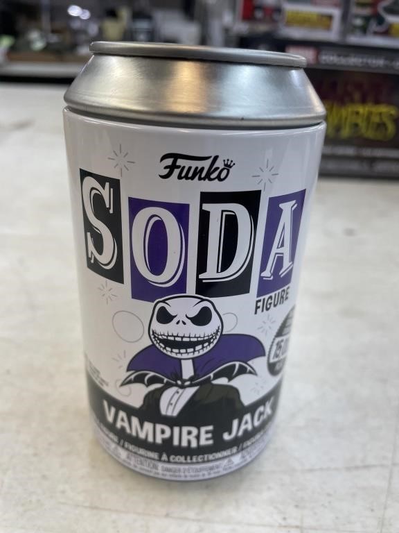 Funko soda collectible can "Vampire Jack"