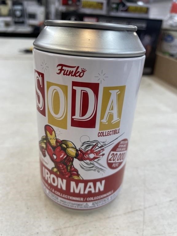 Funko soda collectible can "Iron Man"