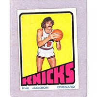 1972 Topps Phil Jackson Rookie Crease Free