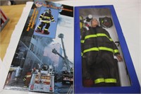 Factory Sealed FDNY 12"Tall  Dated 2001