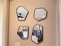 4PC WALL MIRRORS