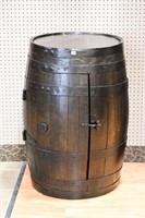 WINE BARREL CABINET